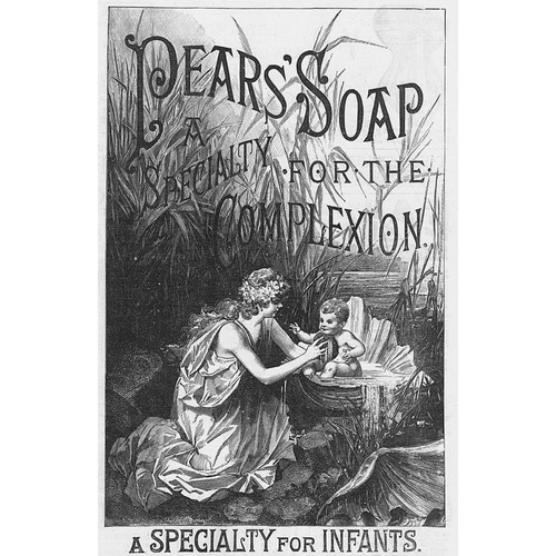 Pears soap lady bathing - bathing, infant