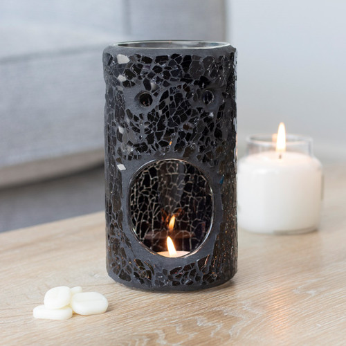 Pillar crackle glass oil - crackle,