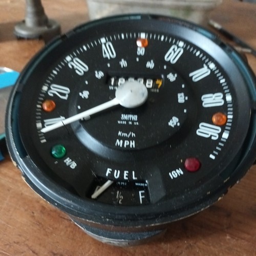 Classic mini centre - centre, speedo