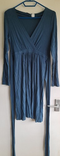 Redoute blue wrap neck - blue, v-neck