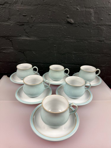 Denby blue linen tea - denby,