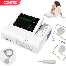 Hot Fetal Monitor Prenatal Heart FHR TOCO Fetal Movement Ultrasound,twin probe