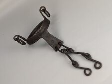 Antique Wrought Iron Horse Carriage Team Pole Ends c.1700 These wrought iron hor