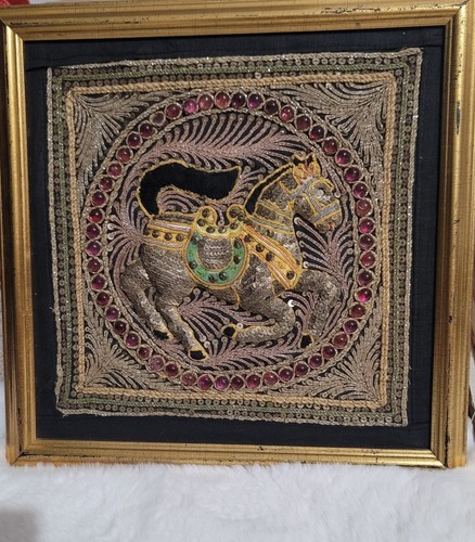 Vintage burmese kalaga hand - burmese,