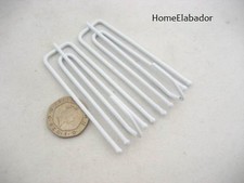 20 Curtain Hooks Metal Pinch