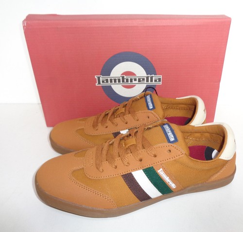 Lambretta boys tan casual lace - tan,