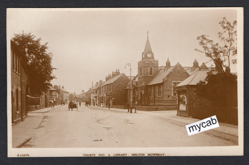 Postcard melton mowbray - postcard,