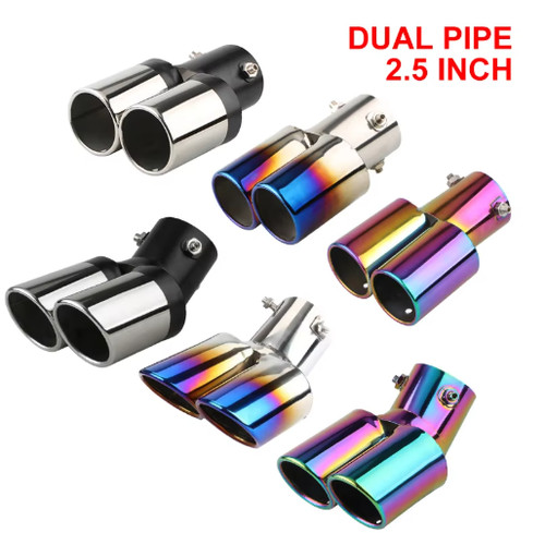 Universal twin dual exhaust - universal,