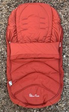 Silver Cross Pursuit Warm Footmuff Liner Brick Red Cosytoes