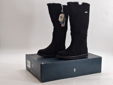 Emu Australia Womens Boots Moonta Black Suede Waterproof Size UK 4 New Boxed