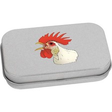 'Rooster Calling' Metal Hinged