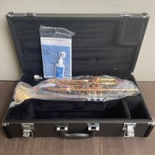 YAMAHA YTR-2330 Gold Trumpet with Hard Case Mouthpiece musical instrument New