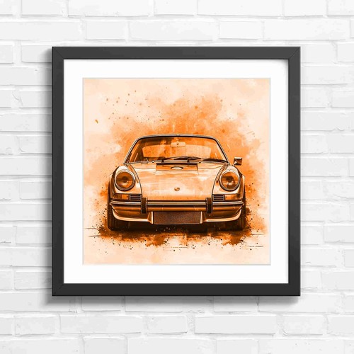 Classic silver porsche 911 - porsche,