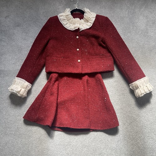 Red women outfit - 2, piece