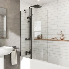 Curved Folding Bath Shower