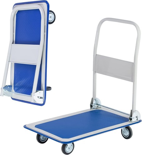 Folding platform trolley - folding,