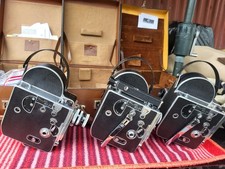  WORKING Vintage Paillard Bolex H-16  8mm Movie Camera with Case – Swiss Made