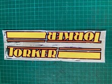  TORKER FRAME STICKER ORIGINAL OLD SCHOOL BMX USED 1984 (lot11)