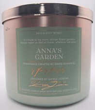 NEW! Bath & Body Works Anna's Garden 3 Wick Candle 14.5 oz