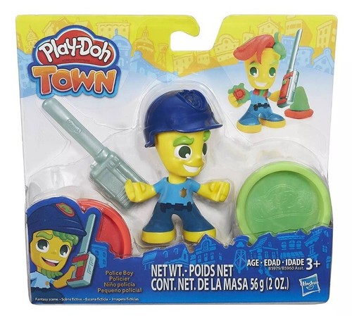 Play doh town police boy - play-doh,
