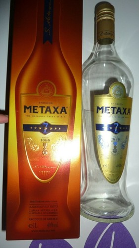 Metaxa amphora empty brandy - metaxa,