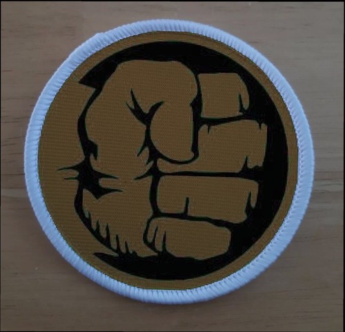 Brown hulk style fist - hulk,