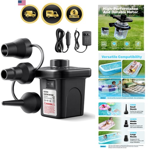 Compact electric air pump - compact,