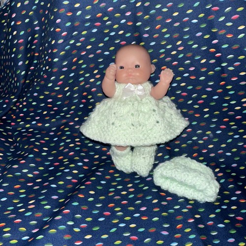 Hand knitted dolls clothes - ,
