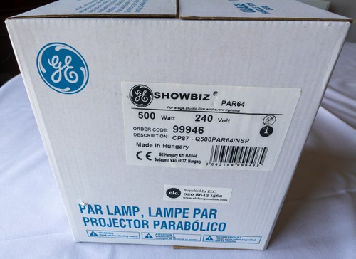 Showbiz par64 500w - 500w, cp87