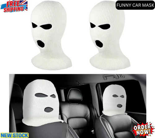 Funny car headrest covers - funny, 3