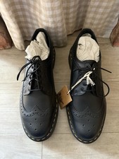 Martens black brogues shoes - dr,