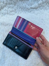 Graffiti genuine leather multi