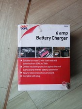Auto Care 6 amp Battery Charger, model EQ606.