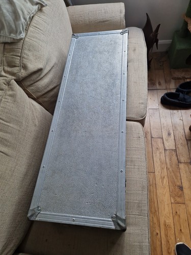 Large aluminum metal flight - aluminum/metal,