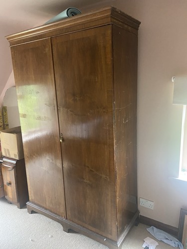 Antique wardrobe - antique,