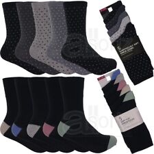 5 Pairs Multipack Socks ex M S Cotton Rich Ladies Girls Womens Ankle New UK Size