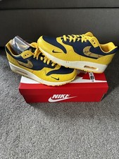 Nike Air Max 1 Premium Midnight Navy Uk 9 Bnib