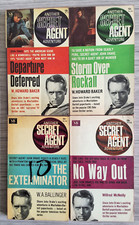 SECRET AGENT DANGER MAN COLLECTION OF FOUR PAPERBACKS US EDITIONS