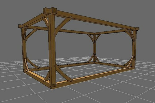 5m oak garden - 3.5,