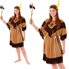 Indian Costume Woman Wild West