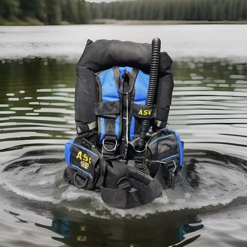 Black blue asv scuba diving - black,