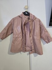 Zara Girls Hooded Rain Coat