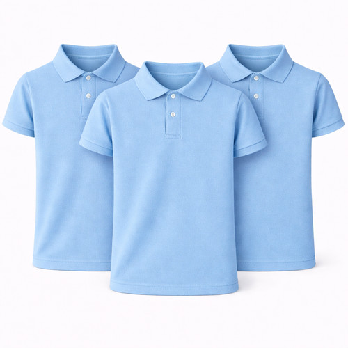Kids school uniform polo - school,