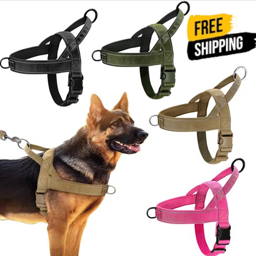 Tactical pull dog harness - tactical,