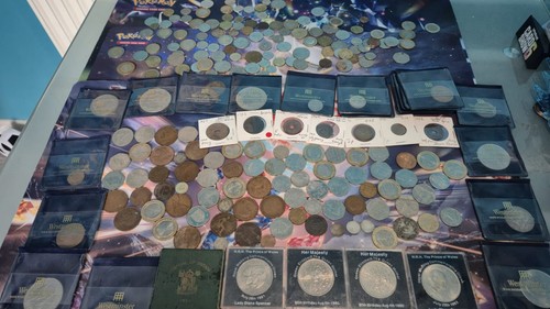Huge coin joblot ranging form - huge,