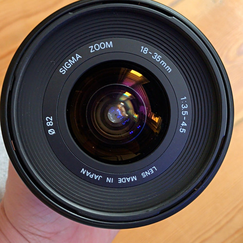 Sigma zoom 35mm 5 - zoom, f/3.5-4.5
