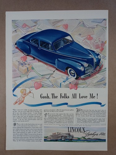 1941 lincoln zephyr v12 - lincoln,