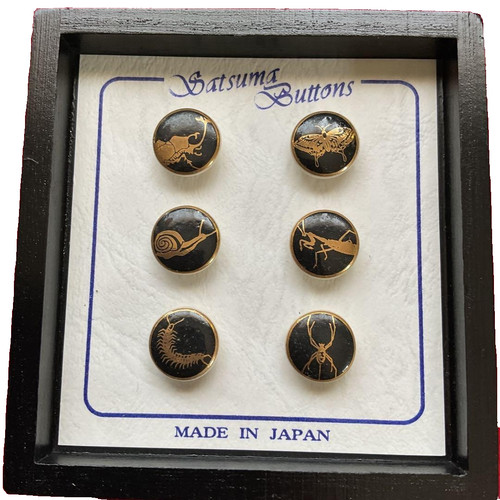 Set satsuma buttons - 6,