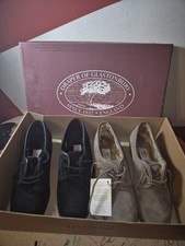 Draper of Glastonbury Uk 7 X2 Pair Shoes Lambs Wool Shoes