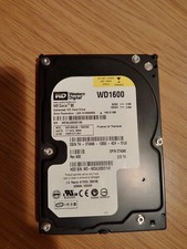 Western Digital Caviar WD1600 Enhanced IDE 160GB HDD WD1600JB-75GVA0 Black